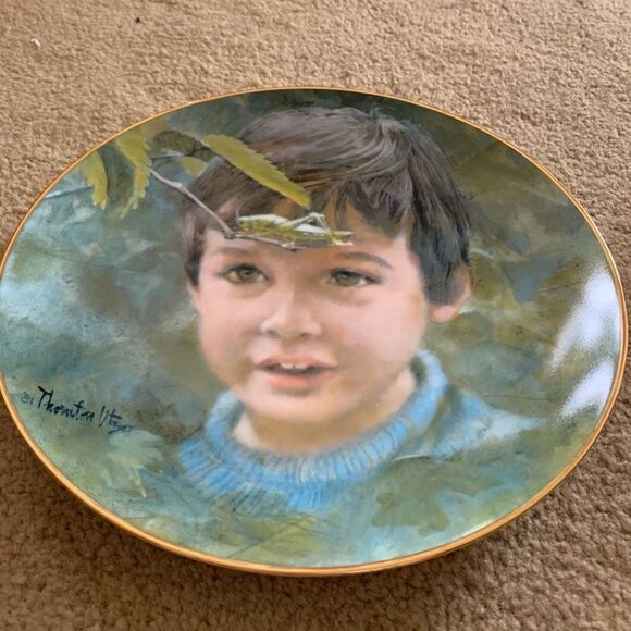 Nature Hunt Thornton Utz Carefree Days Plate Collection - Picture 2 of 4